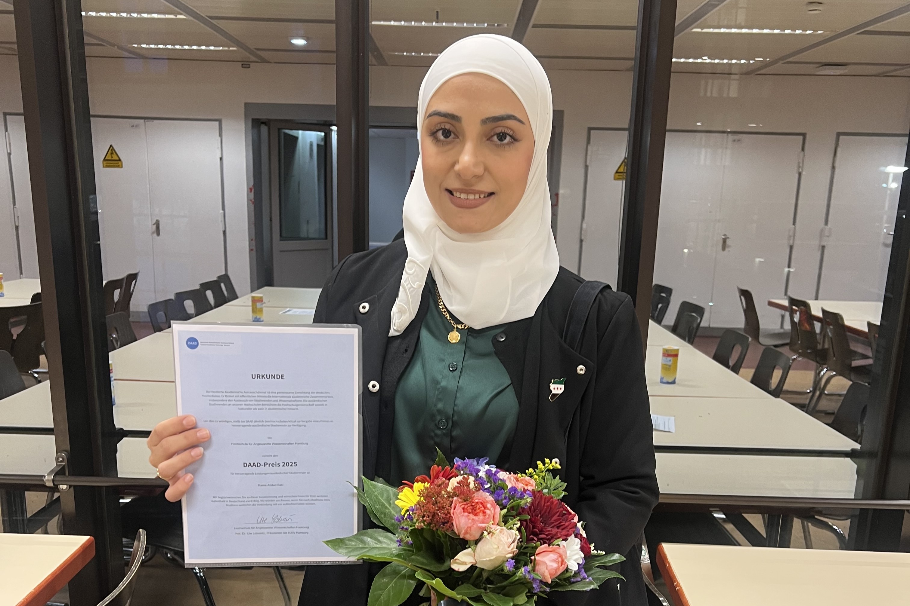 
                Rama Abdad Baki, DAAD-Preisträgerin 2025
            