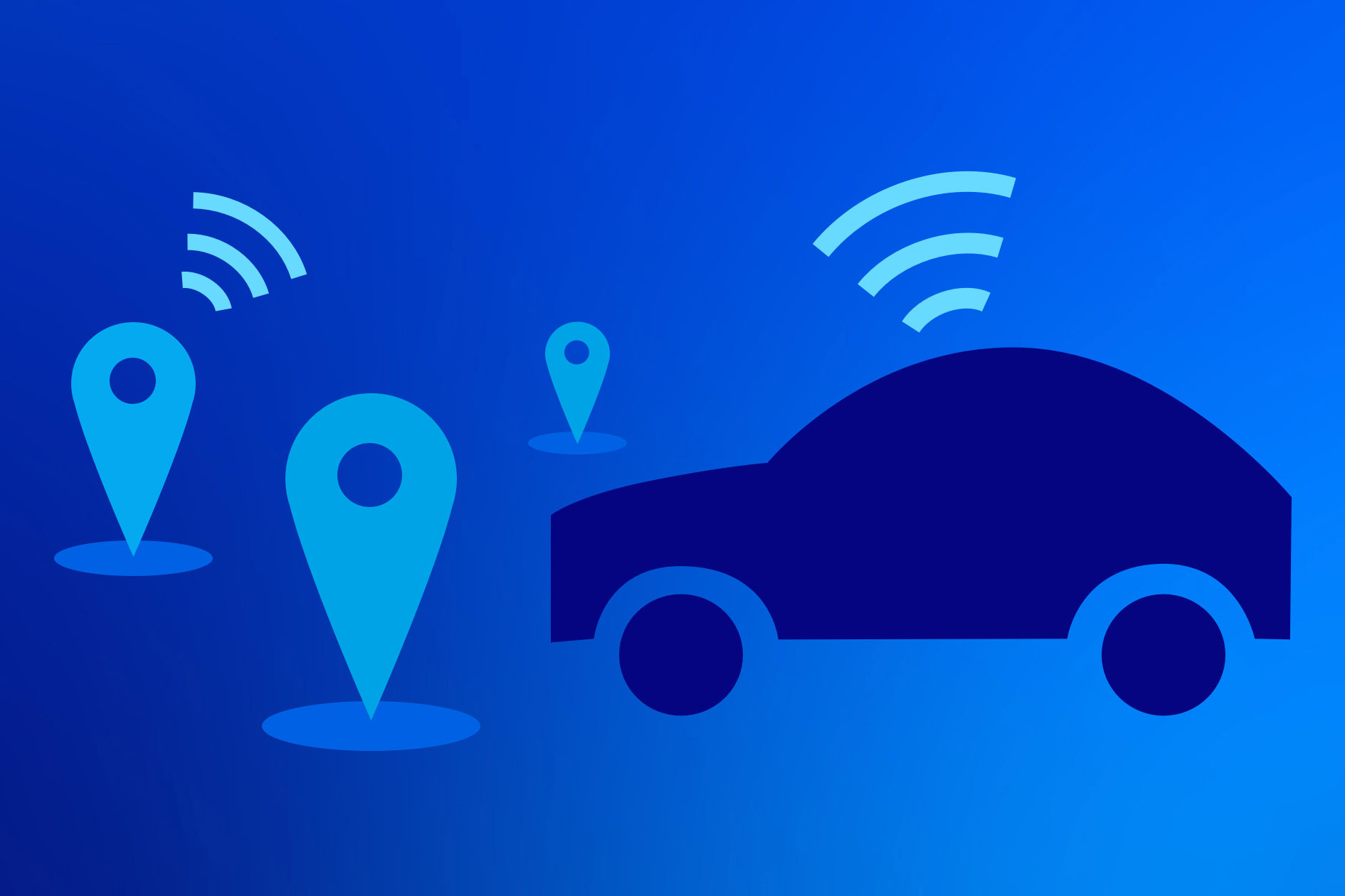 
                Autonomes Fahren Grafik Zukunft mit Elektrotechnik
            