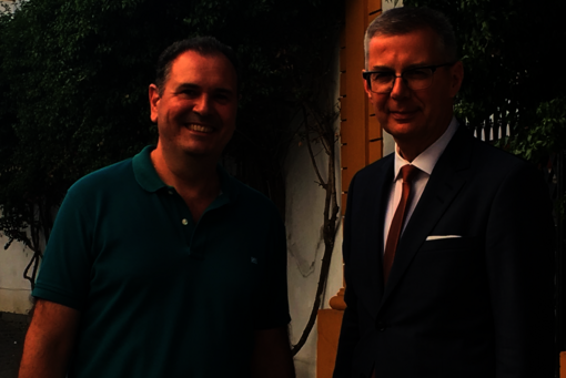 
                Prof. Franco und Prof. Kuhn
            