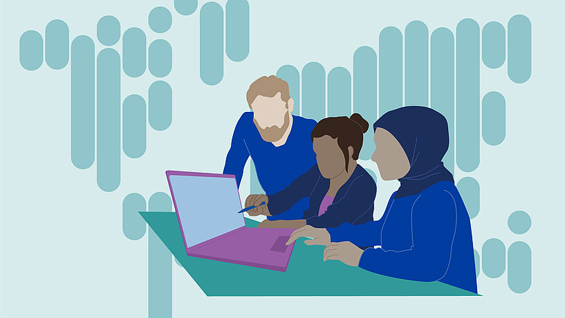 Titelbild der Lernplattform DigitalCampus