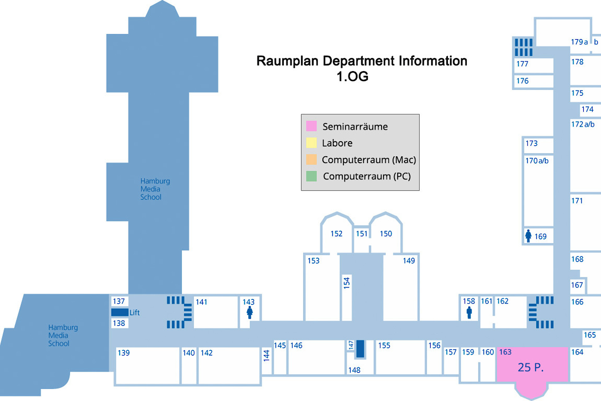 
                                                Finkenau (Altbau) 1. OG
                                            