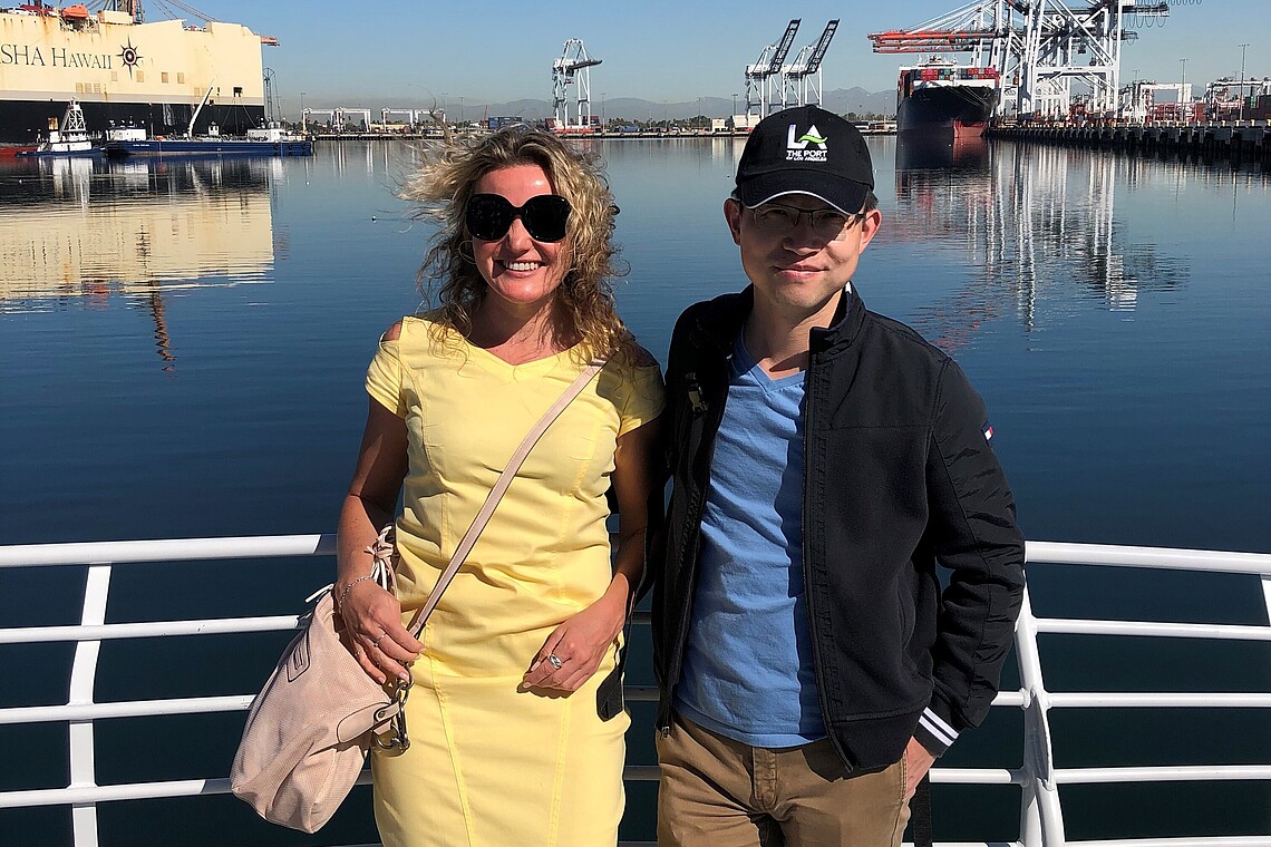 Prof. Ribberink (HAW) & Prof Ming (CSULB)