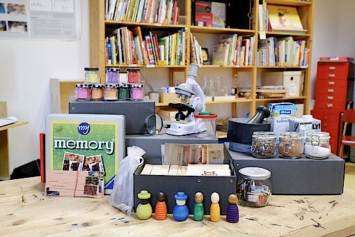 Lernwerkstatt
Bilderbuch- und Lernwerkstatt (BiLe)