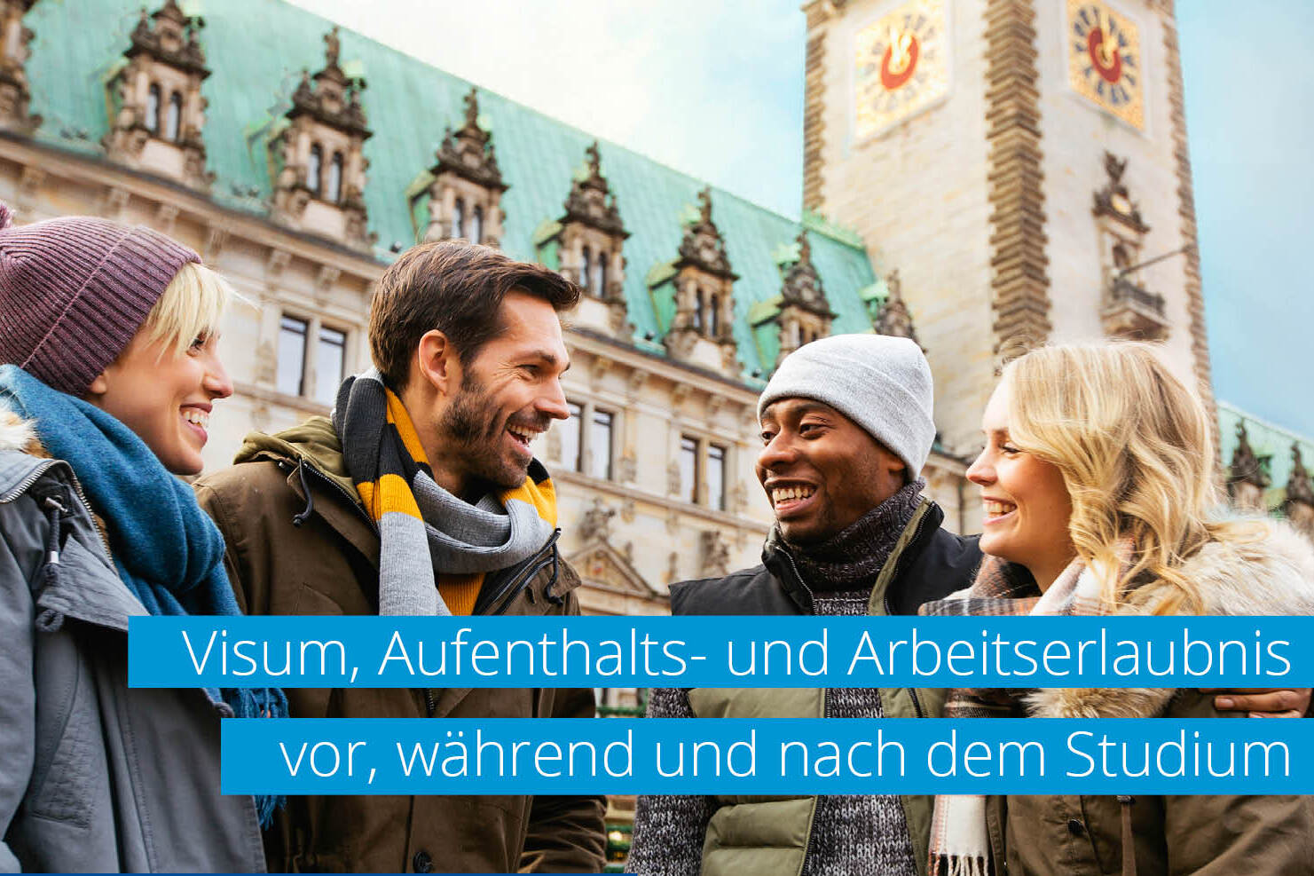 
                Infobroschüre für Internationale Studierende: Visum, Aufenthalts- und Arbeitserlaubnis vor, während und nach dem Studium
            