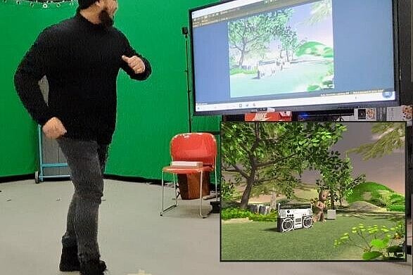 Kinekt im Labor Smart Reality