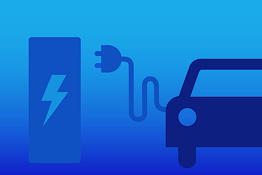 
                Mobilität Grafik Zukunft mit Elektrotechnik
            