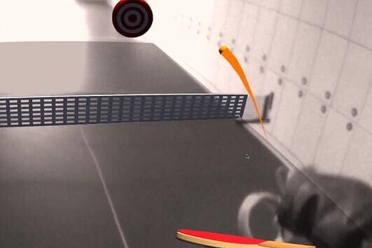 XR Pingpong im Labor Smart Reality