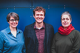 
                Photo of Meike Butenob, Prof. Dr. Röh, Katrin Schumann
            