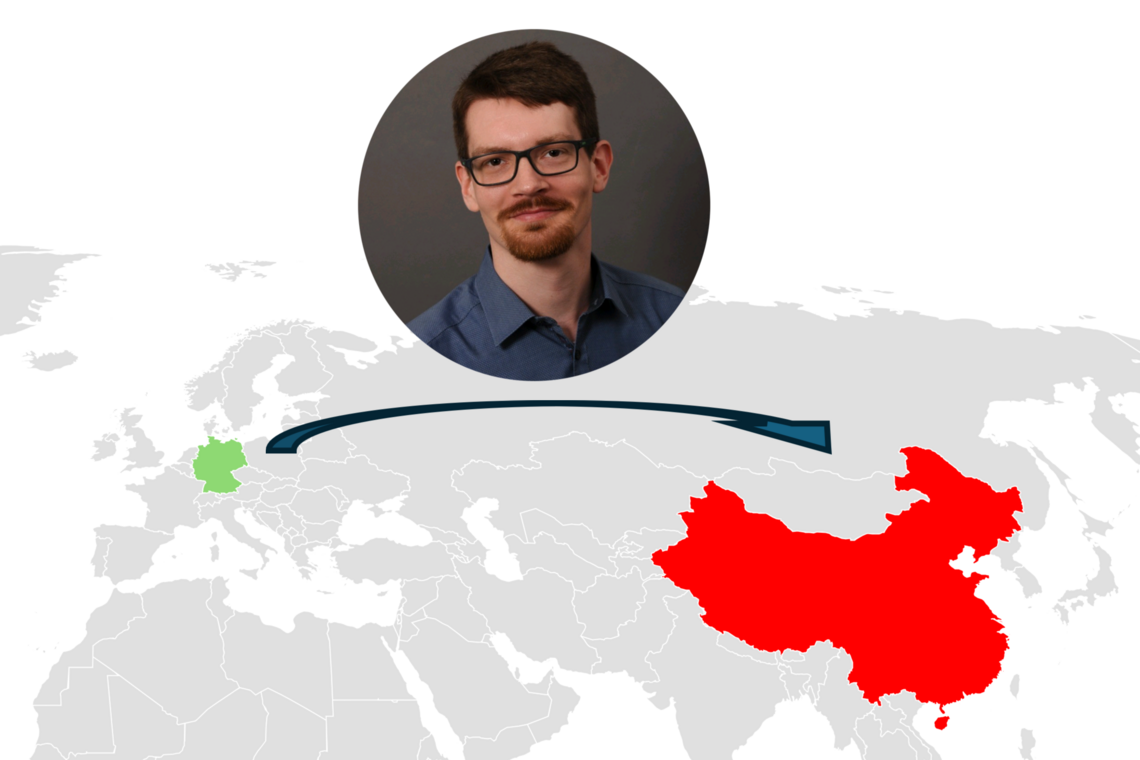 Simon Eggers reist nach China