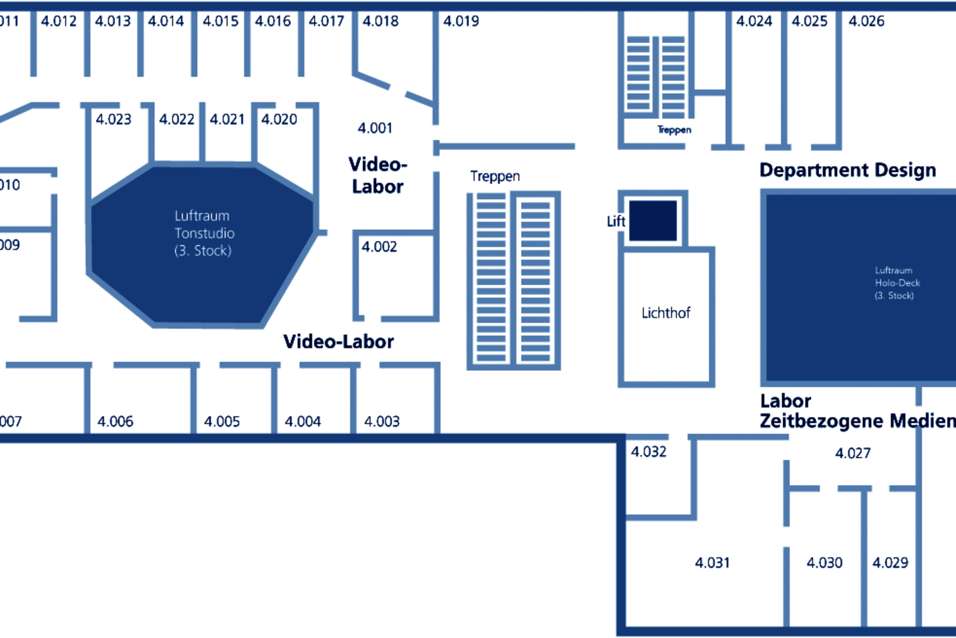 
                                                Gebäude B (Neubau) – 4. OG 
                                            