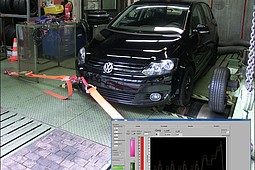 
                Fahrzeugrollenprüfstand
            
