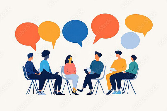 Beratung
Grafik Runder Tisch